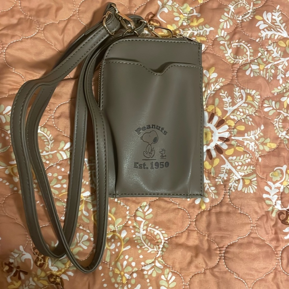 Snoopy Peanuts wristlet